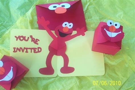 Invites Elmo Birthday Elmo Invitations Elmo Birthday Party