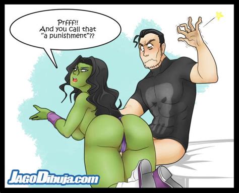 Punisher Spanks She Hulk She Hulk Porn Gallery Luscious Hentai