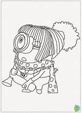 Minion Gru Despicable Colorir Maldisposto Lucy Coloriage Mimoni Omalovanky Vytisknuti sketch template