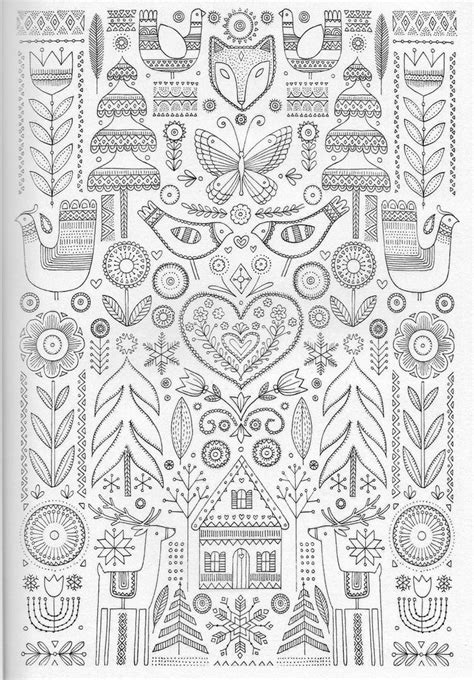 embroidery patterns coloring books coloring pages