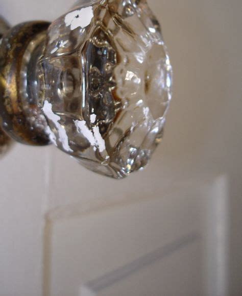 reserved for eric antique crystal door knob glass crystal