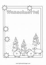 Wunschzettel Ausmalen Malvorlage Schafe sketch template