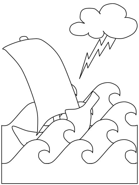 storm coloring page coloring home