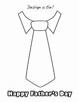 Tie Coloring Printable Pages Father Print Printables Kids Activity Fathers Color Cards Sheknows Happy Para Dibujo Crafts Choose Board sketch template