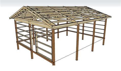 Pole Barn Plans And Materials Redneck Diy