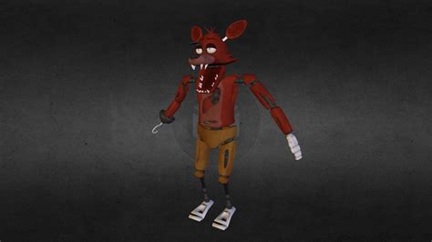 foxy the pirate download free 3d model by i6nis [67cce32] sketchfab