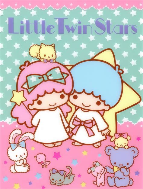 cute images photo  twin stars  kitty iphone wallpaper