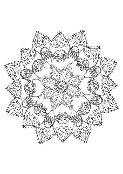 Coloriage Mandala Mandala Coloring Pages Mandala