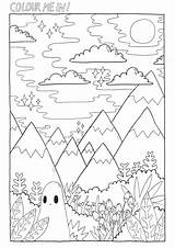 Coloring Pages Colouring Sad Print Colour Ghost Sheets Cute Book Color Club Simple Adult Dibujos Mandala Printable Drawing Drawings Christmas sketch template