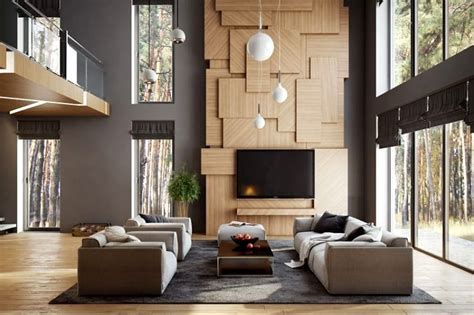 interior wall designs   splendid materials  enrich  space building  interiors