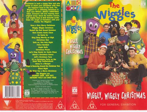 wiggles christmas vhs video pal  rare find ebay