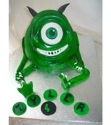 mikey monsters  decorated cake  ldarby cakesdecor