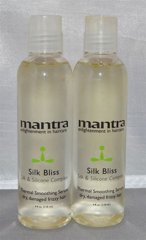 mantra silk bliss thermal smoothing serum  oz  pack