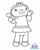 Mcstuffins Stuffy Doc Coloring Pages Getdrawings sketch template