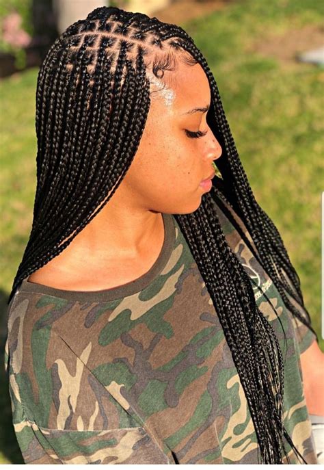 cute knotless braids with color we ll show you the cutest braided