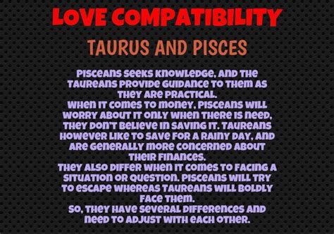 Taurus Woman And Pisces Man Marriage Compatibility