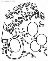 Birthday 70th Crayola sketch template
