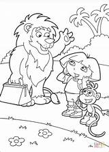 Coloring Goodbye Pages Bye Good Lion Say Drawing Printable Silhouettes sketch template