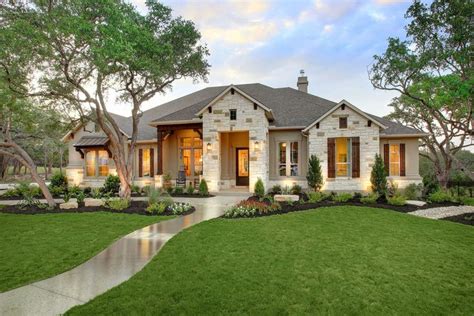 luxury homes ranch style homes hill country homes country home exteriors