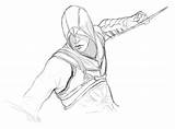 Assassin Creed sketch template