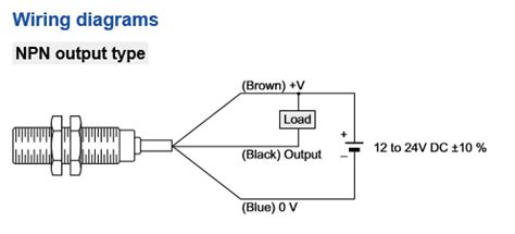 npn proximity sensor wiring diagram