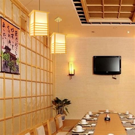 modern wooden pendant light japanese style pendant light living room bedroom study lighting km