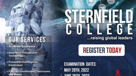 registrations  open  entry  sternfield college sternfield