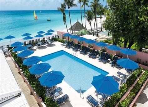 Butterfly Beach Hotel On Maxwell Coast In Barbados Caribbean Island