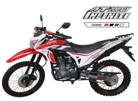 motocicleta lineal nueva marca cross modelo  gy infinite tiendas zeta