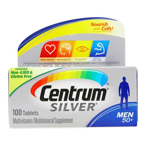 centrum silver mens   multivitamin  tablets evitaminscom