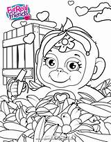 Friends Coloring Furreal Pages Getcolorings Hasbro sketch template