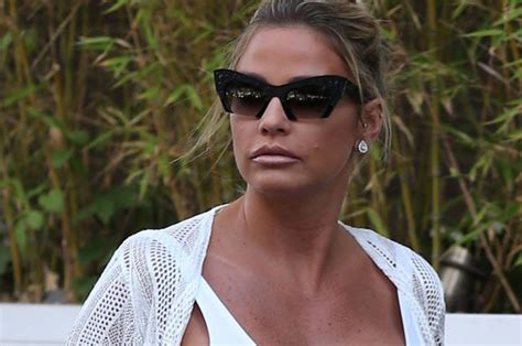 katie price s boobs burst out to make public appearance in