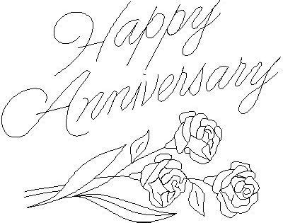 happy anniversary coloring pages google search coloring holidays