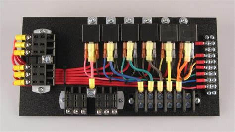 relay panel  switched panel ce auto electric supply
