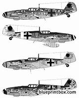 Messerschmitt Bf 110g Blueprints Blueprintbox Blueprint Category sketch template