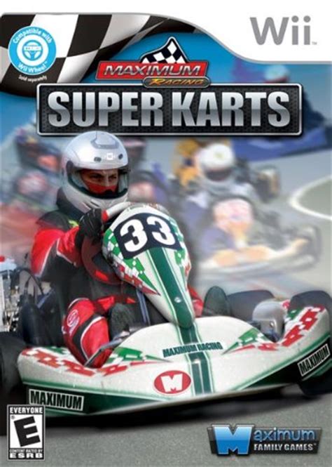 maximum racing super karts nintendo wii game