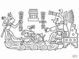 Aztec Coloring Pages Chalchiuhtlicue Para Colorear Azteca Dibujo Drawing Del Dibujos Agua Sun Diosa Goddess Water Aztecas Mexico Imprimir Color sketch template