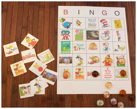dr seuss bingo game  printable