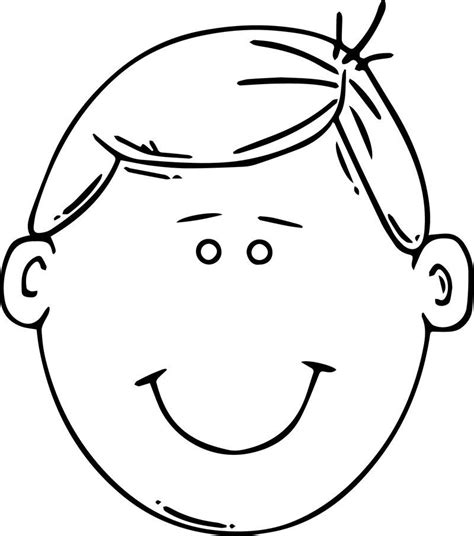 boy faces coloring pages printable tripafethna