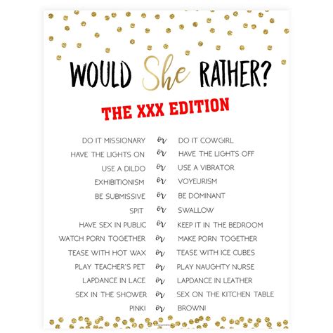 xxx would she rather game printable adult bachelorette party games ohhappyprintables