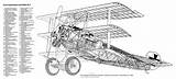 Fokker Cutaway Aircraft Oberursel Horten Ho Dr1 1917 Modelcar Spirit Cutaways Spandau Aviation Biplane Cyl Dri Wwi Dl Armament 92mm sketch template
