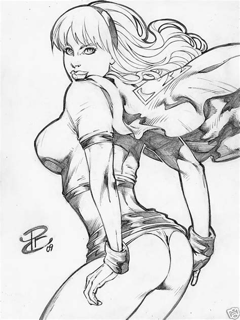 supergirl comic book sex symbol renato camilo erotic art sorted by position luscious
