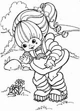 Rainbow Coloring Pages Brite Printable Getcolorings sketch template