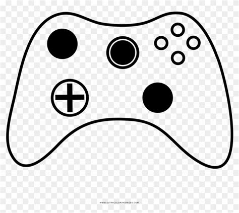 xbox controller coloring page  printable coloring pages