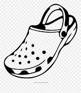 Croc Crocs Pages Pinclipart Listimg sketch template