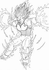 Vegeta Coloring Flash Majin Final Pages Dragon Ball Super Drawing Saiyan Goku Sketch Lineart Deviantart Google Manga Au Template Printable sketch template