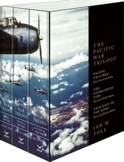 the pacific war trilogy 3 book box set by ian w toll hardcover