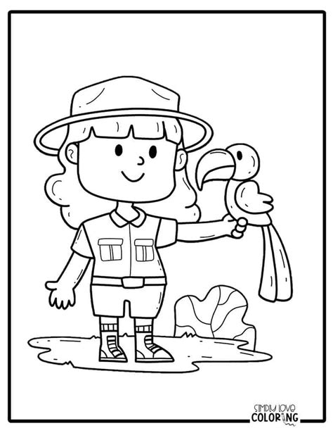 zookeeper coloring pages simply love coloring