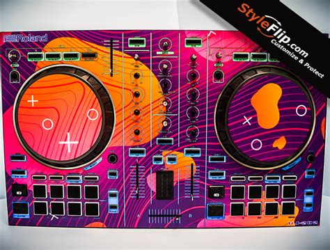 roland dj  dj controller skin decals covers stickers buy custom skins created