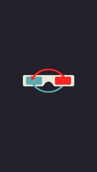 3d glasses the iphone wallpapers